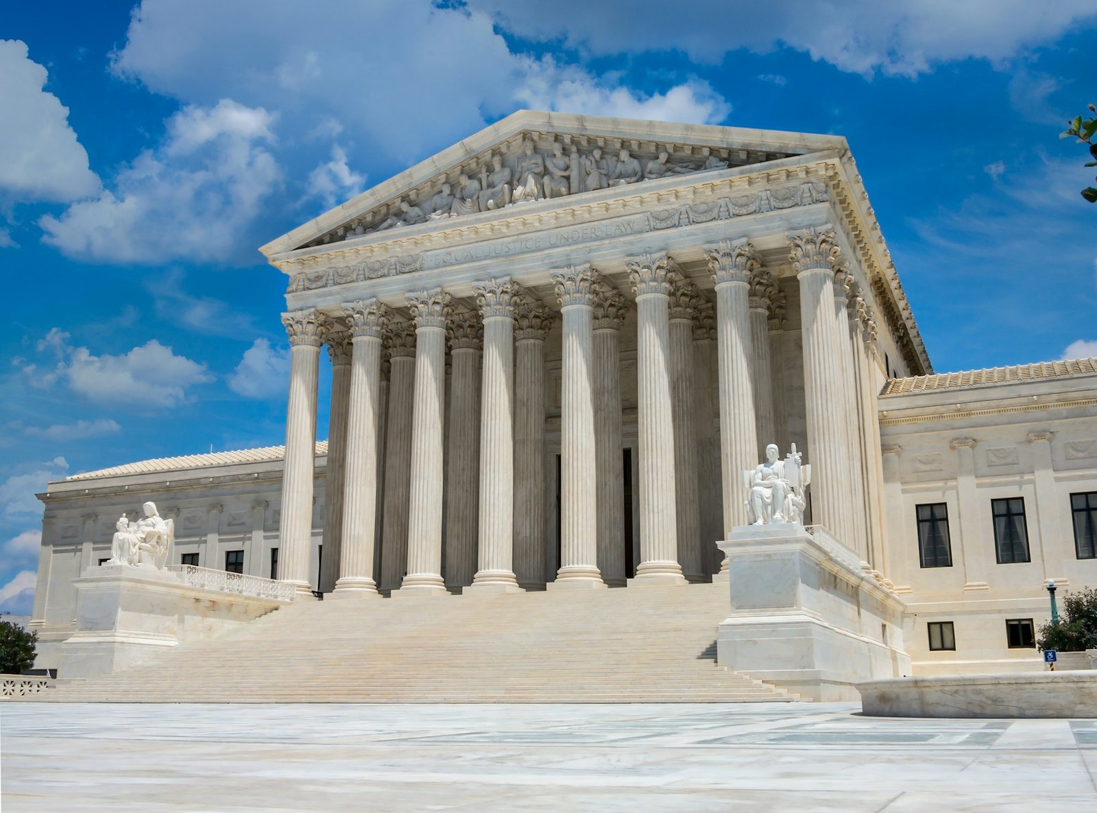 Large government building with white columns